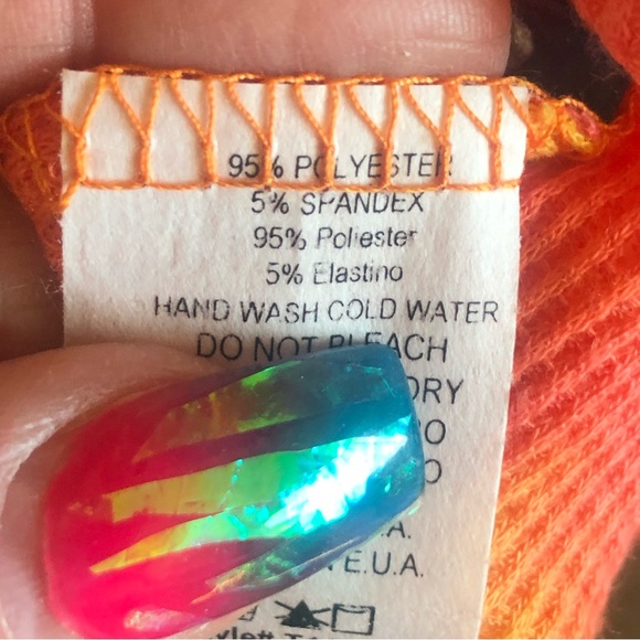 USA Bright Waffle Weave Long Sleeves - Picture 4 of 4